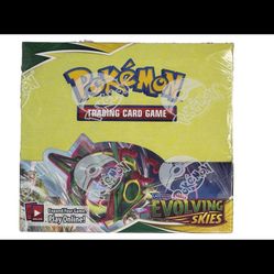 Evolving skies booster box SEALED!