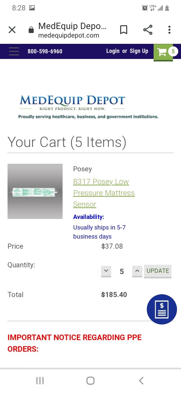 Low Pressure Mattress Sensors