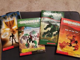 Bionicle Paperback books