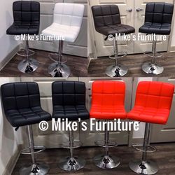 New Adjustable Bar Stools, barstools, barstool, bar stool, Sillas, Dining Chairs, chair, chairs, cadeiras (6 colors Red, Black, White, Brown, Gray, bl