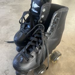 Angels Skates Thunder Black Roller Skates 