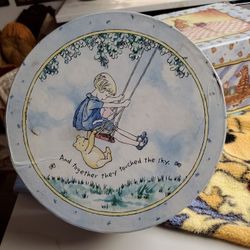 Winnie The Pooh Vintage Box Set W/ Blanket