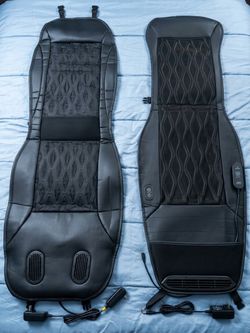 Set of 2 liquid cooling car seat covers
