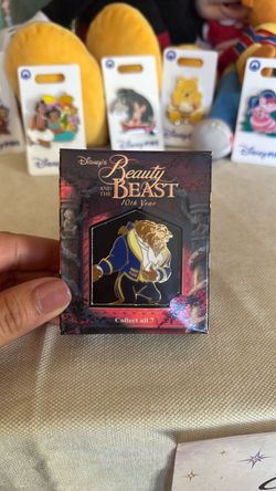 Beauty & the Beast 10th Anniversary Pin