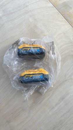 Dewalt Battery S. (2). Power Stack. 5.0. AH