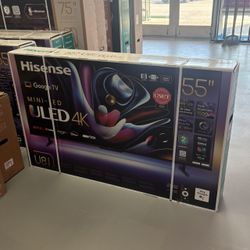 55 Inch Hisense ULED Mini LED U8N 4K HDR Smart TV