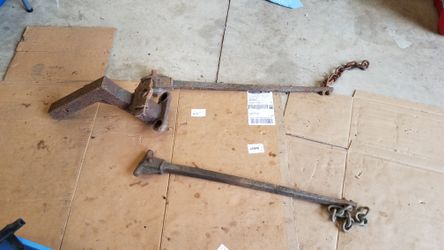 Hitch and load level bars