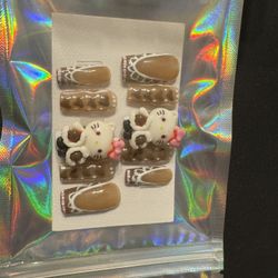 Gingerbread Hello Kitty Press One