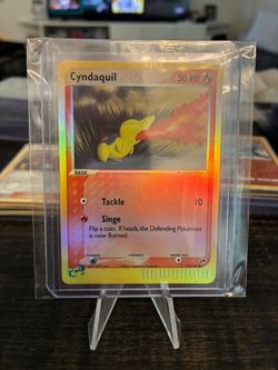 Pokemon Cyndaquil Holo Pokemon Card 59/100 2003
