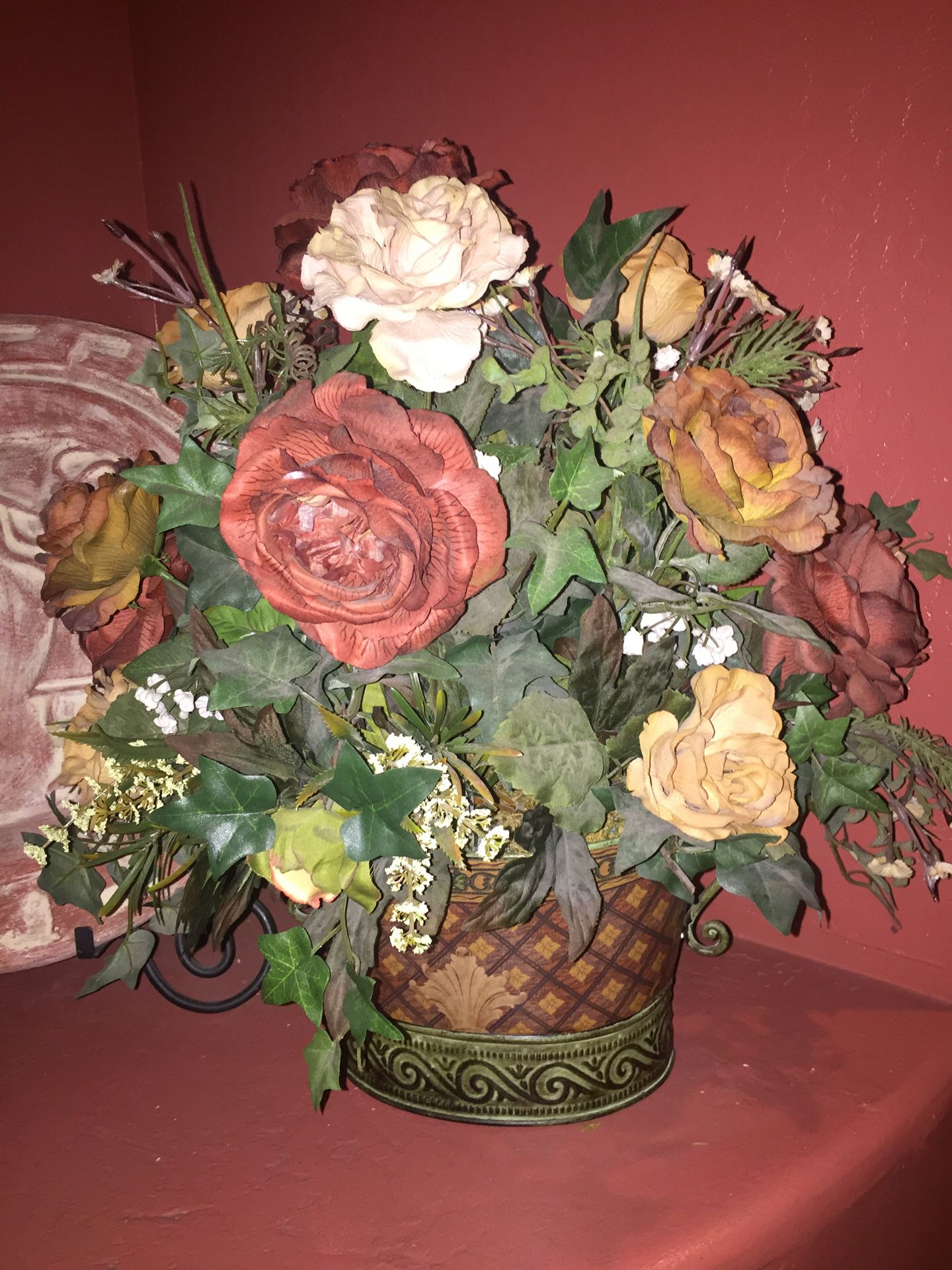 Flower vase decoration