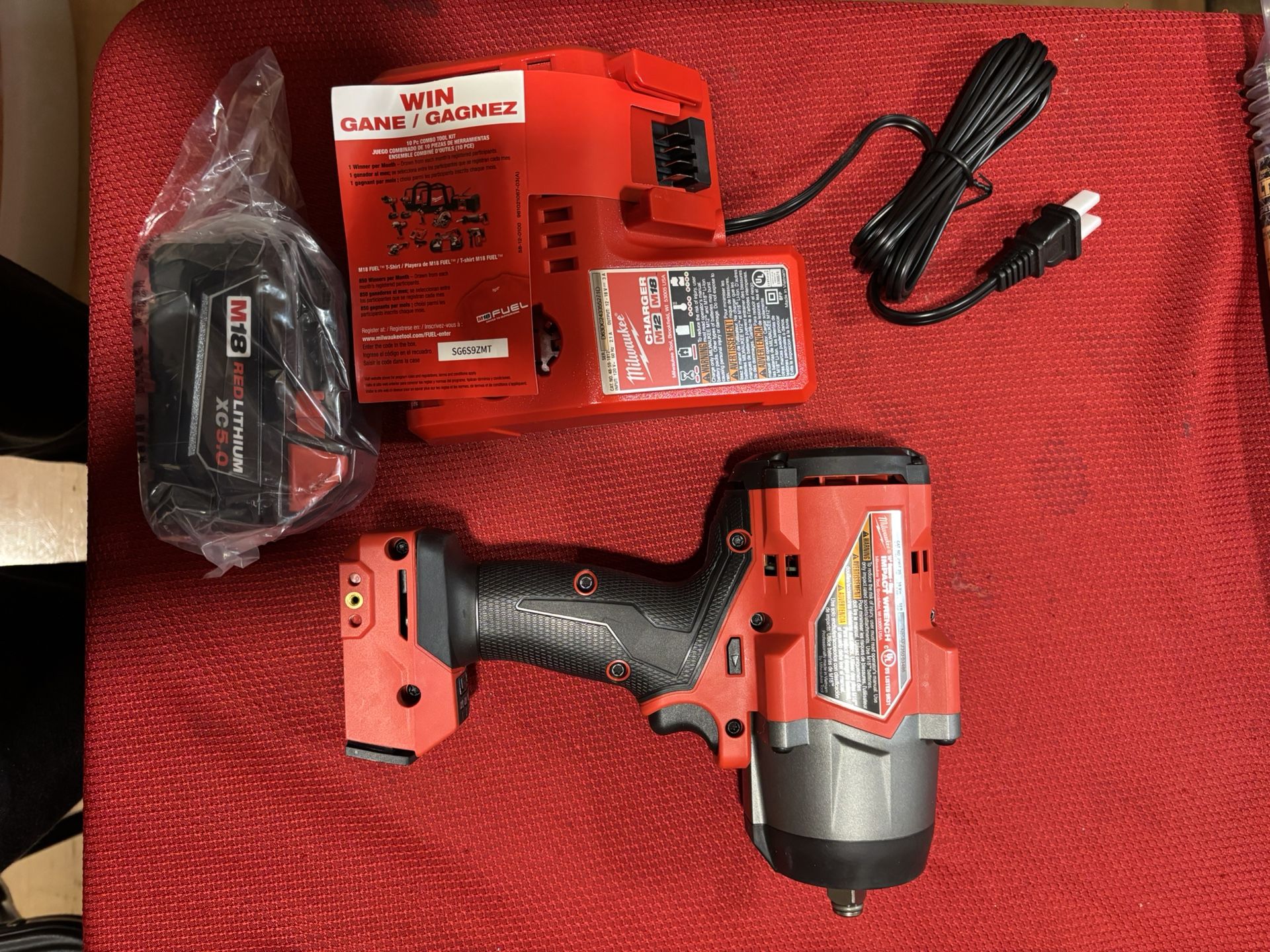 Milwaukee 1/2” Square-Ring Impact