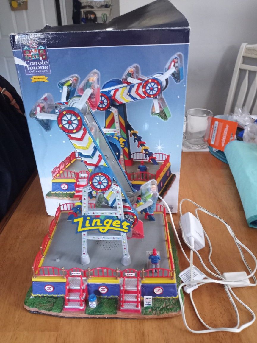 Lemax Zinger Carnival Ride