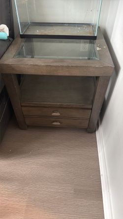 Two Ashley Furniture End Tables