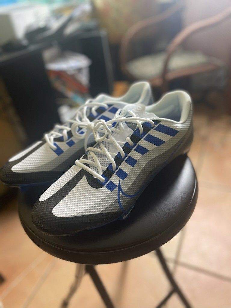 Nike Vapor Edge Pro 360 Black/Game Royal/White/Dk Smoke Grey Sz 12 1/2