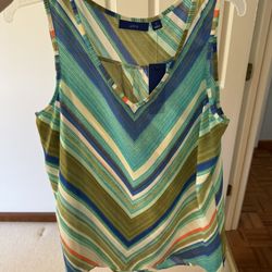 New Womens Sleeveless Blouse 