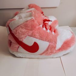 Pink Panda Dunk Strange Love Sneaker Slippers 