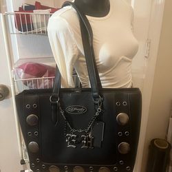 Ed Hardy shoulder purse brand new with tags