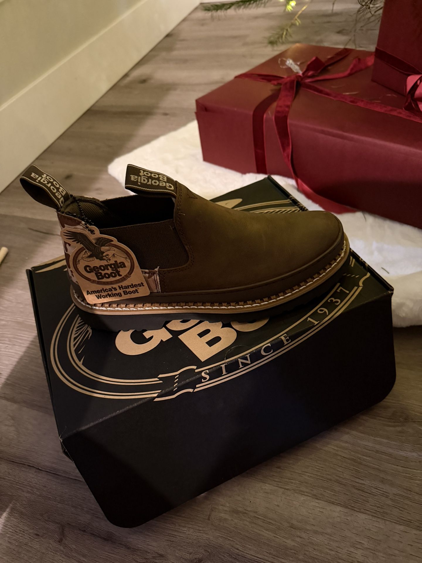 Georgia Boots for Sale — $85 I bought these Georgia Boots for $115, but unfortunately the size didn’t fit. They have never been worn and are in bran