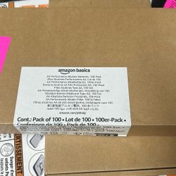 Amazon Basics 100 AA Batteries Pack