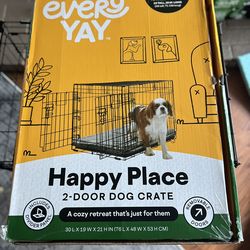 EveryYay by Petco 2-Door Dog Crate Medium