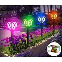 New Boxes Of 6 Color Changing  Led Walkway Garden Lights 