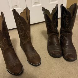 2 Pair of Women’s Ariat Western Boots
