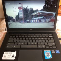 HP Chromebook 14” Touchscreen Gray