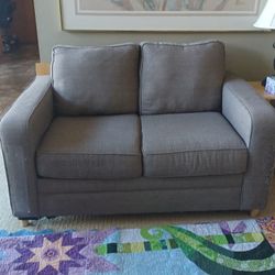Grey Loveseat 