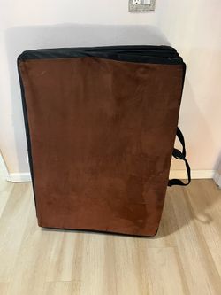 Folding mattress and fan