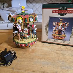 Peanuts Go Round Carousel 