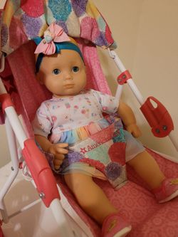 American Girl Doll  Bitty Baby with Stroller