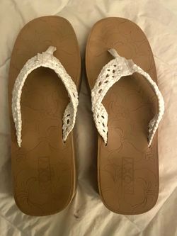 Vintage Roxy foam flip flops