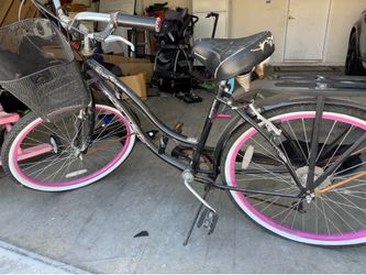 Pink Schwinn Riverside 26-inch women's bike
