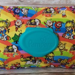 Rainbow Brite Pampers Wipes Cover 