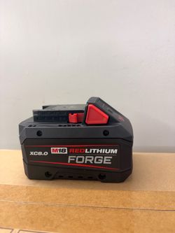 New Milwaukee M18 RedLithium Forge XC8.0 Battery