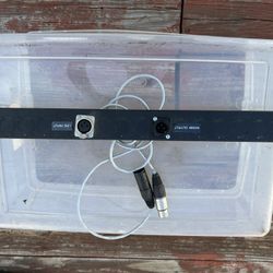 Neutrik XLR Input And Output Panel $25