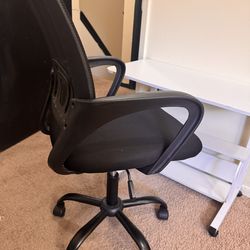 Office Chair And Adjustable Table
