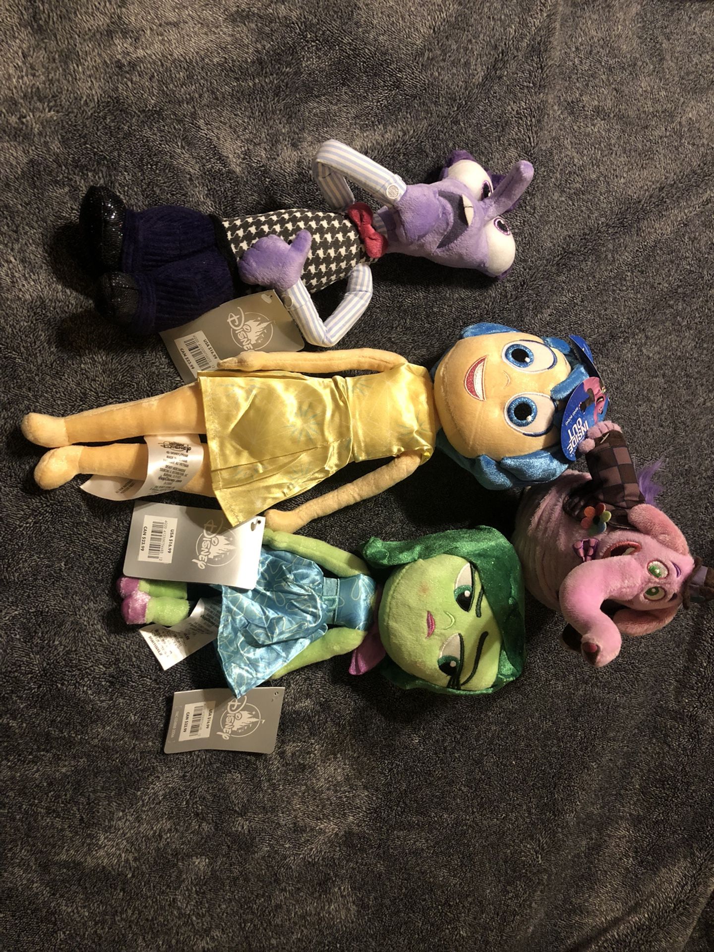 Brand New Inside Out Plushies 