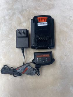 Black+Decker Battery and Charger Set