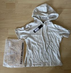 RacerWorldwide Cropped Hoodie Top