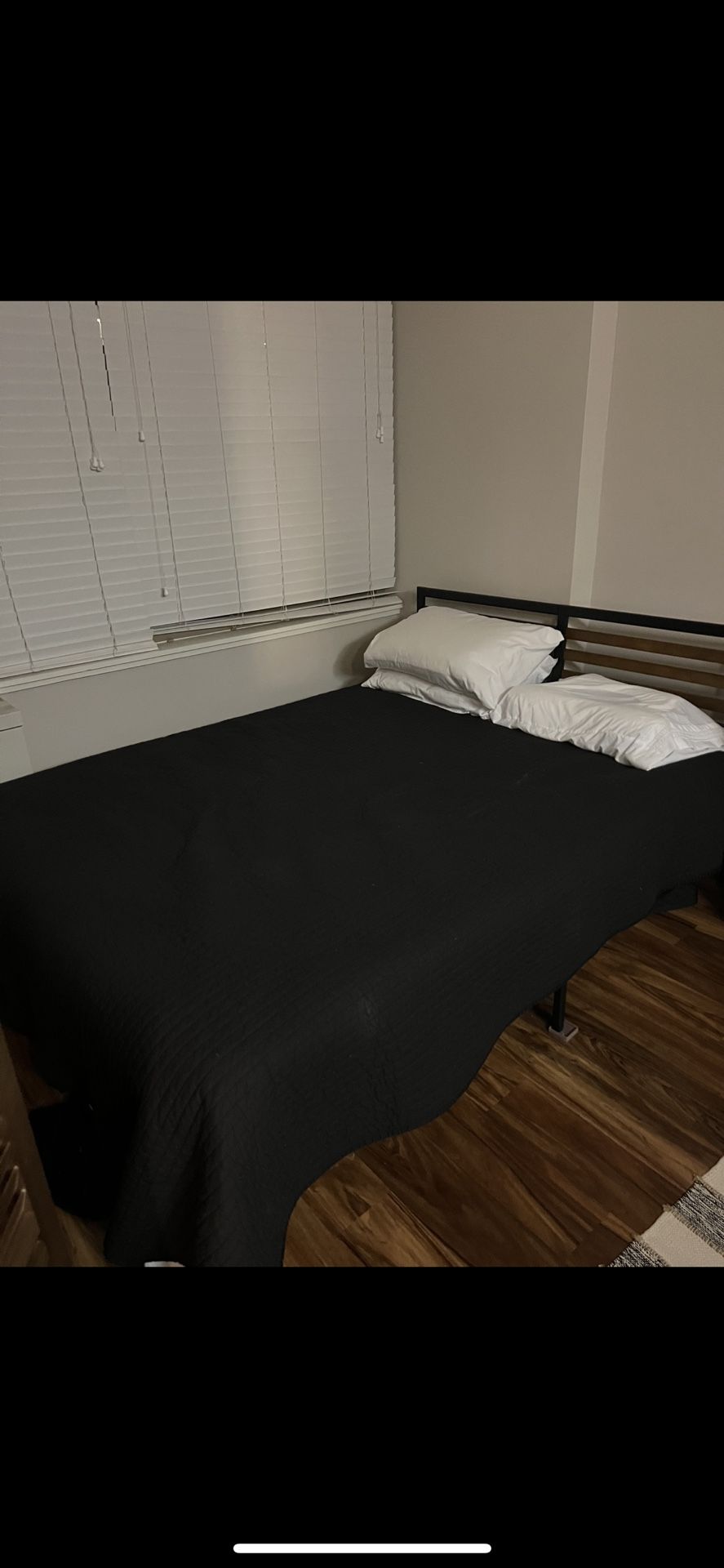Queen Bed and Bed Frame