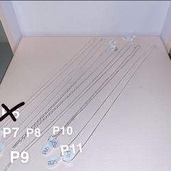 Silver Necklaces 
