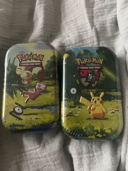Pokemon mini tins