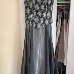 Black & Silver Gown