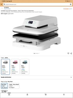 HTVRONT Auto Clamshell Heat Press