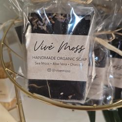 Sea Moss Charcoal Soap
