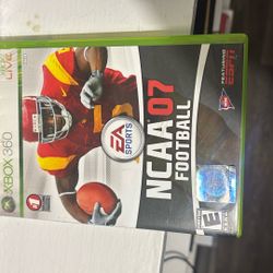 NCAA Football 07 Xbox 360