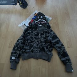 Bape Zip Up Hoodie