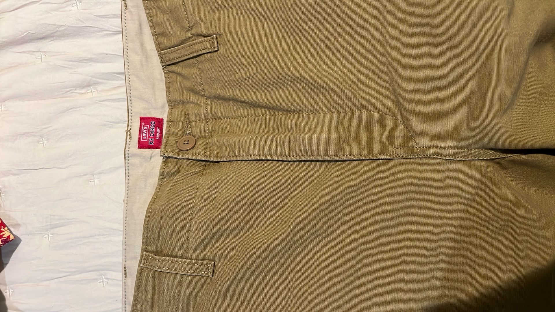 Men’s Levi’s Jeans Work Pants Cargo Khaki