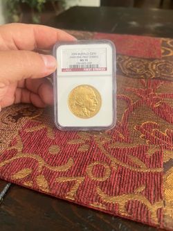 2006 Buffalo G$50 Gold Coin NGC MS70 First Strikes